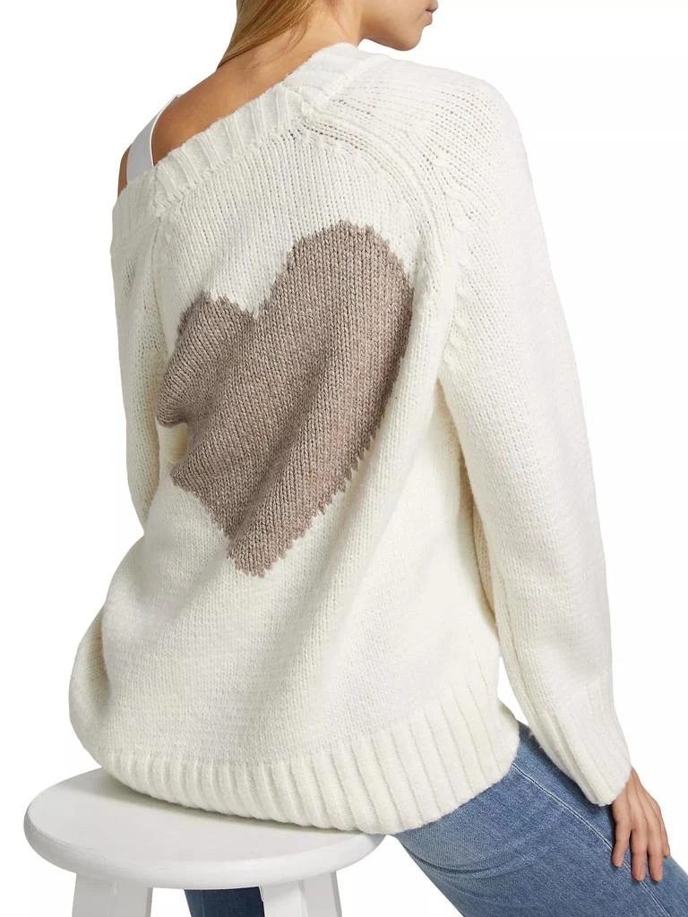 Splendid Hartley Intarsia Heart Cardigan 6