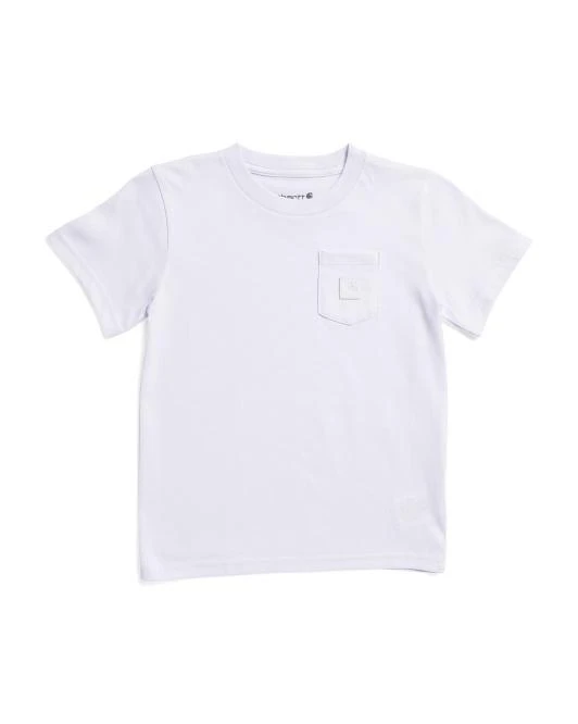 Carhartt Toddler Girls Logo Pocket Tee