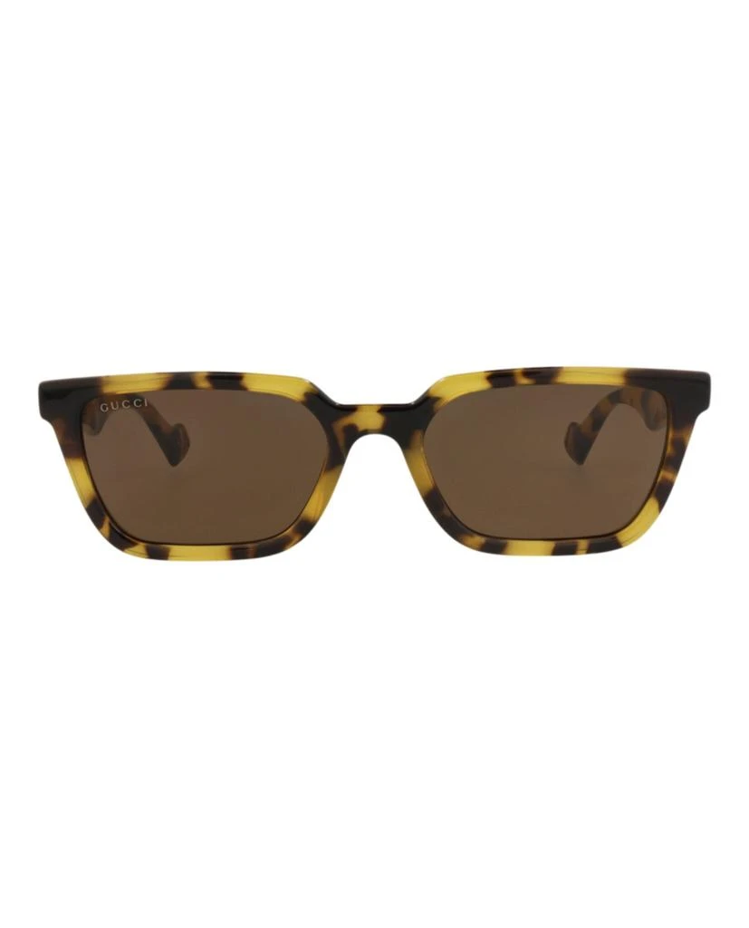 Gucci Square-Frame Injection Sunglasses 1