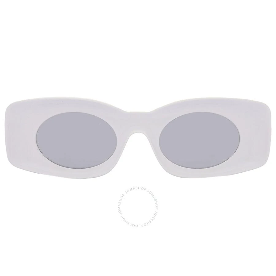 Loewe Smoke Mirror Rectangular Unisex Sunglasses LW40033I 21C 49 1