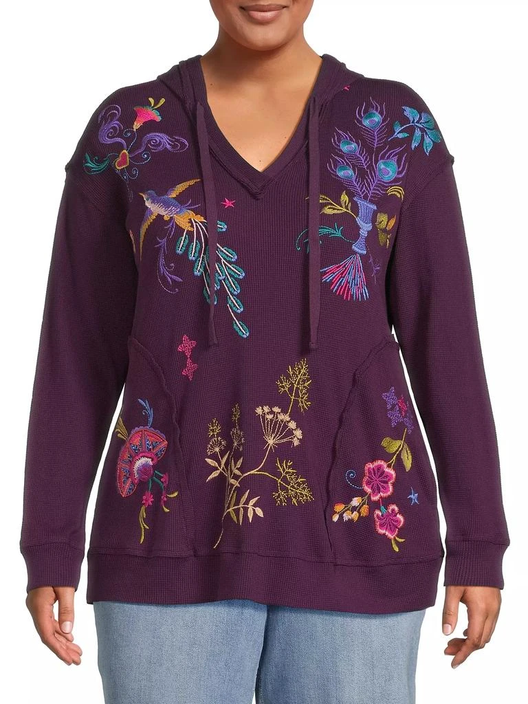 Johnny Was Ariela Relaxed Thermal Hoodie 3