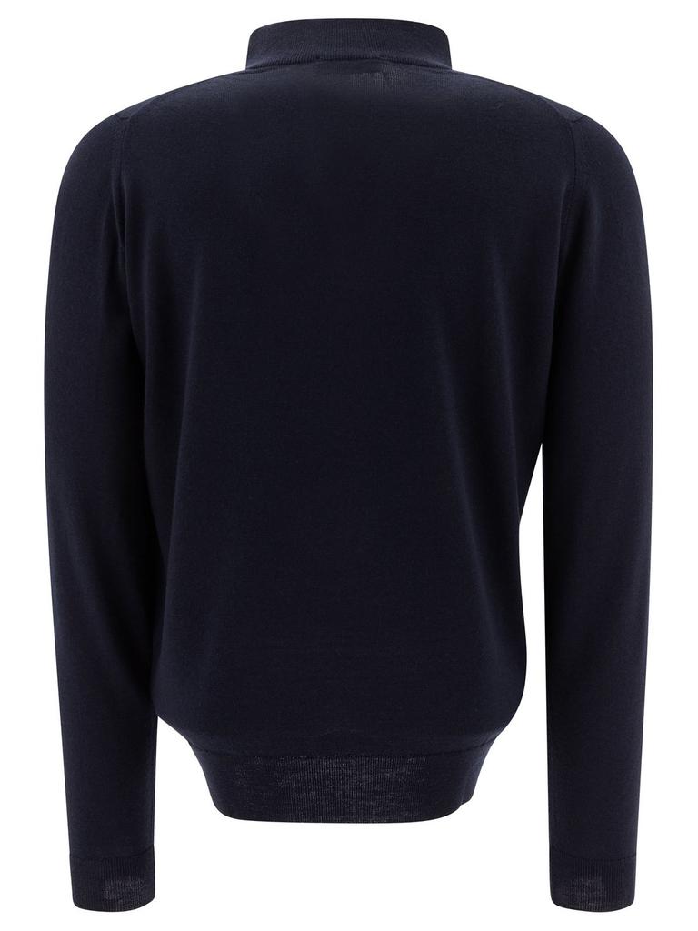 John Smedley John Smedley Tapton Quarter Zip Sweater
