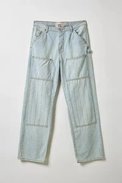 BDG BDG Hickory Stripe Baggy Skate Fit Double Knee Utility Jean 2