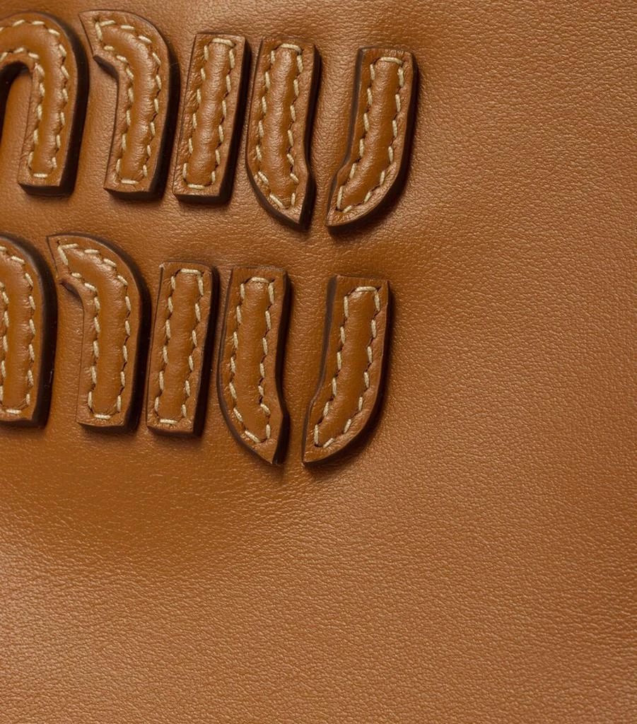 Miu Miu Leather Ivy Top-Handle Bag 6