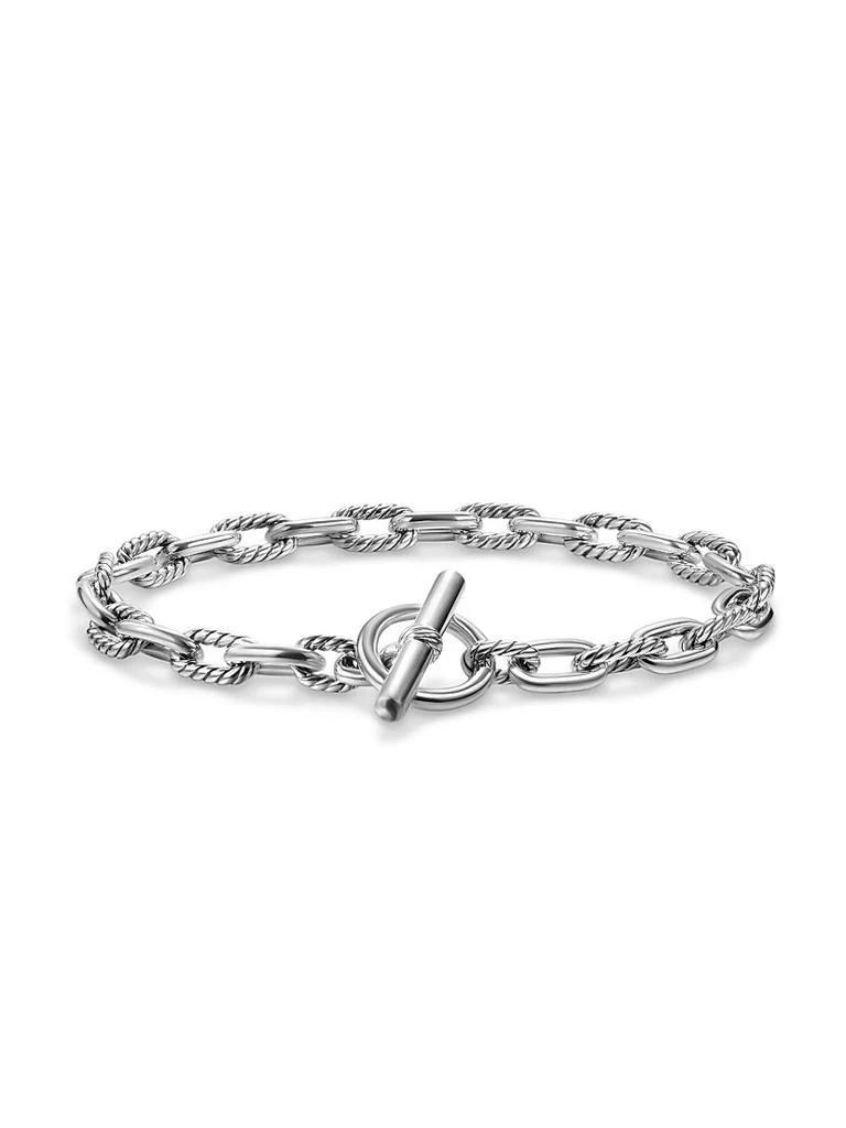 David Yurman DY Madison Toggle Chain Bracelet in Sterling Silver, 5.5MM