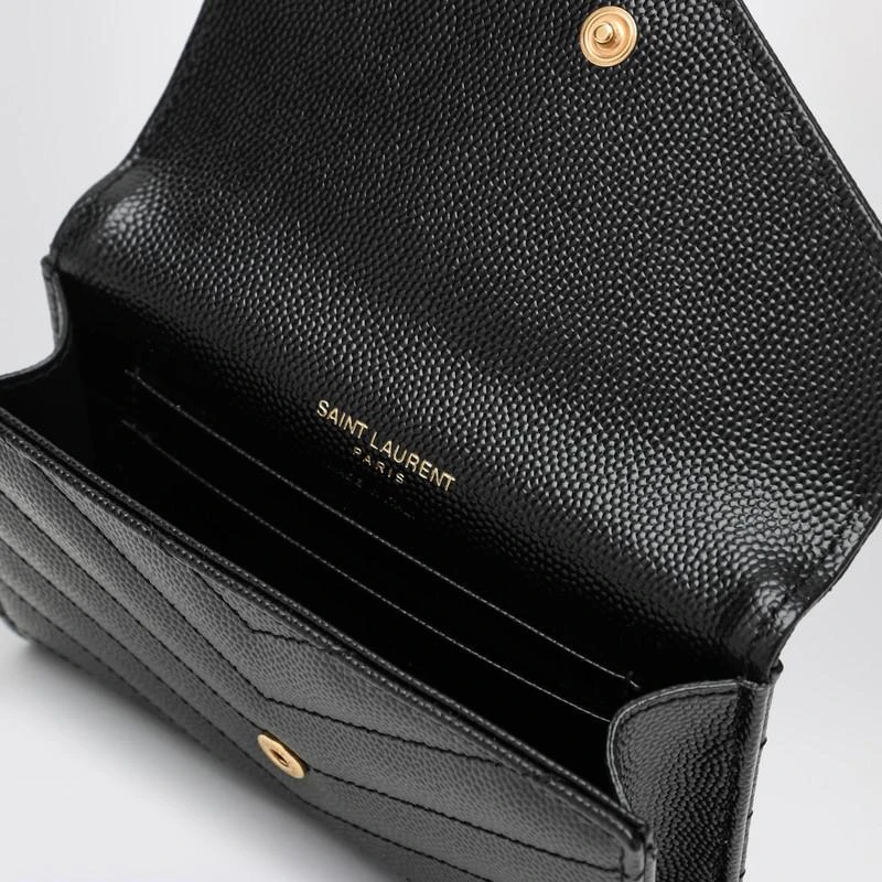 Yves Saint Laurent Black Monogram Envelope small wallet 3