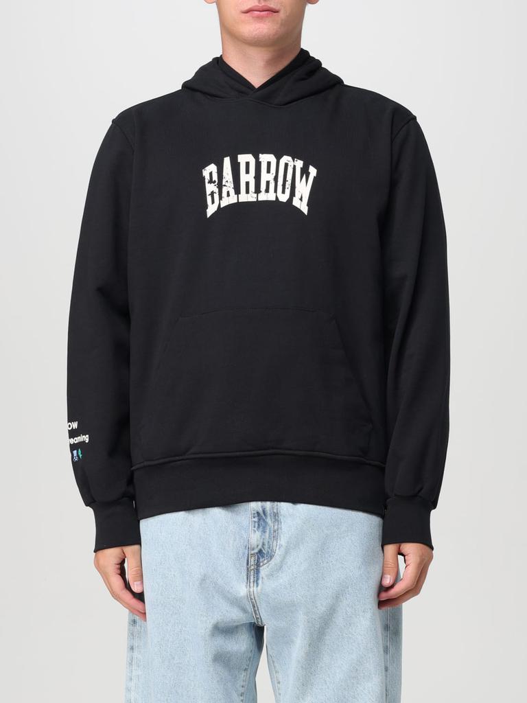 BARROW Sweatshirt With Print Nero 8-US - Hoodies - BeyondStyle