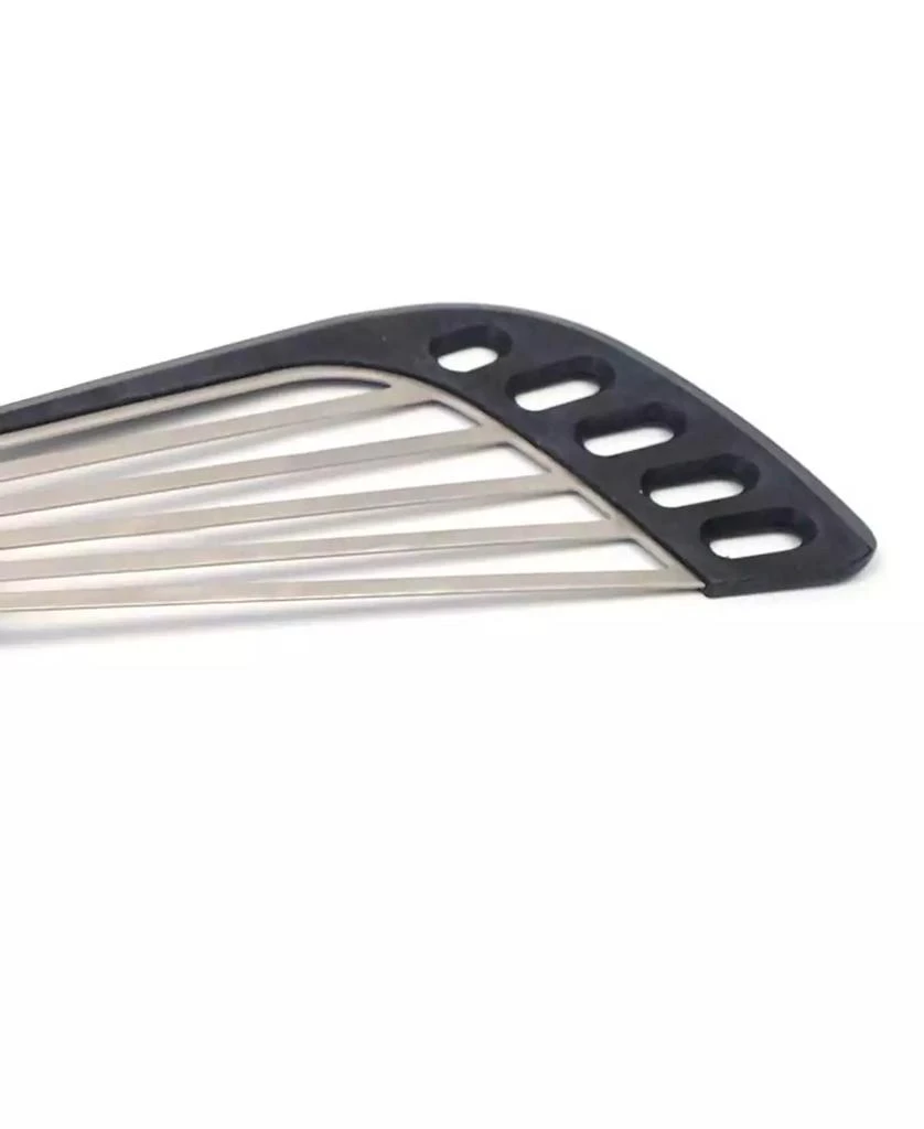 RSVP International Endurance Stainless Steel 11x3" Angled Slotted Spatula 4