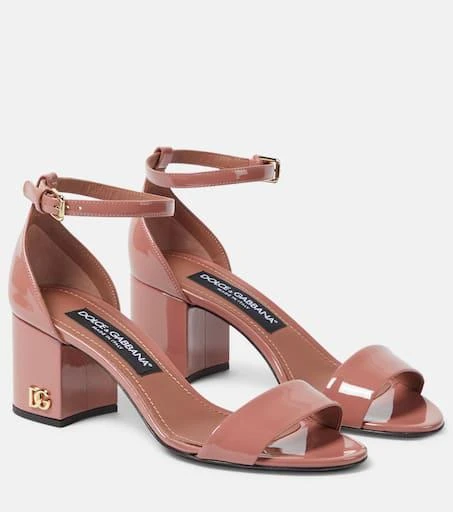 Dolce 
Gabbana Patent leather sandals 1