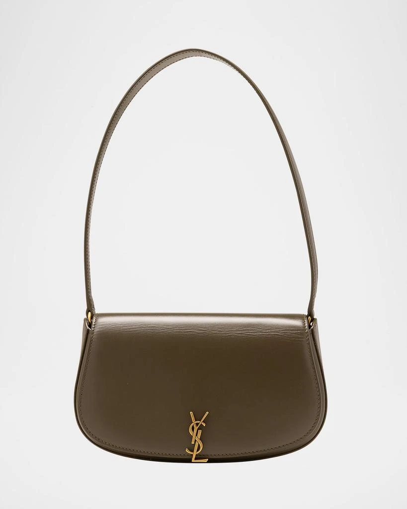 Yves Saint Laurent Mini YSL Flap Leather Shoulder Bag 1
