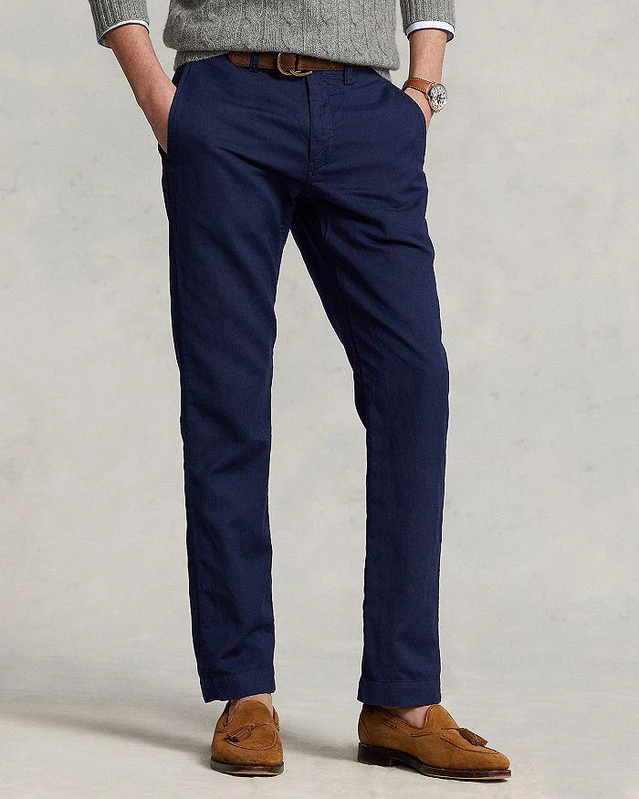 Ralph Lauren Polo Ralph Straight Fit Linen-Cotton Pant 3