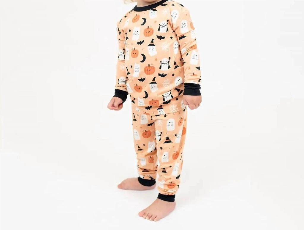 EMERSON AND FRIENDS Emerson And Friends - Girl
s Boo-tastic Glow In The Dark Pajama Set