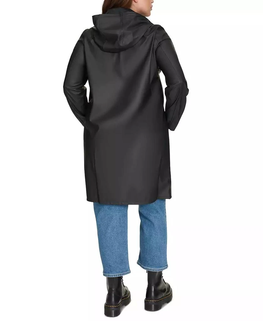 Levi's Plus Size Hooded Long-Sleeve Zip-Front Coat 2