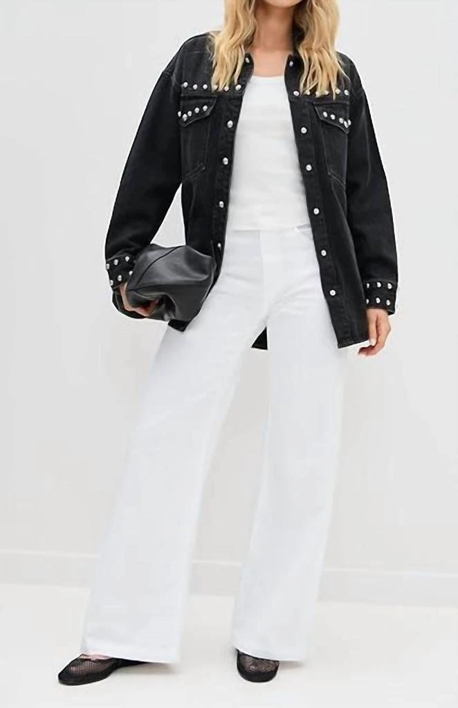 PISTOLA Pistola - Jadyn Low Slung Palazzo Jeans 4