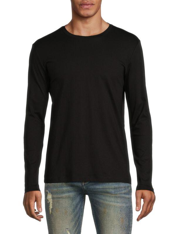 Saks Fifth Avenue Crewneck Long Sleeve Tee