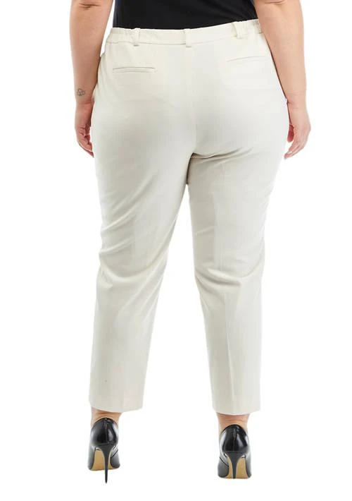 THE LIMITED Limited Plus Size Bi Stretch Straight Leg Ankle Pants 2