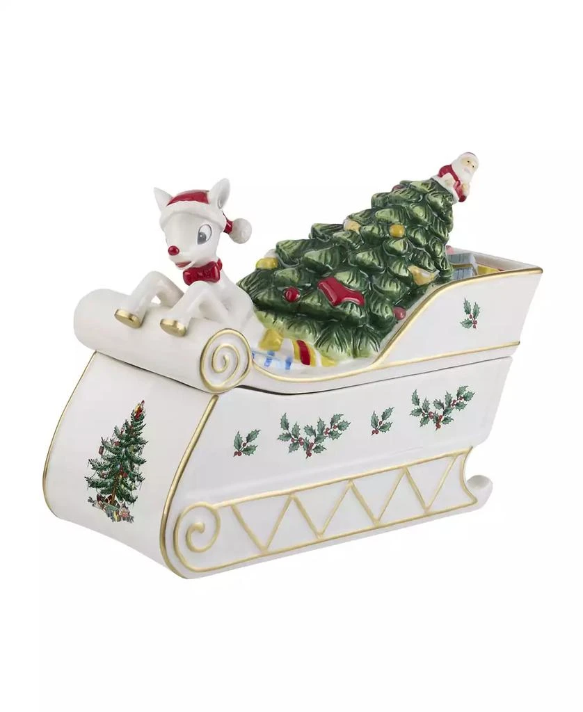 Spode Christmas Tree Rudolph Cookie