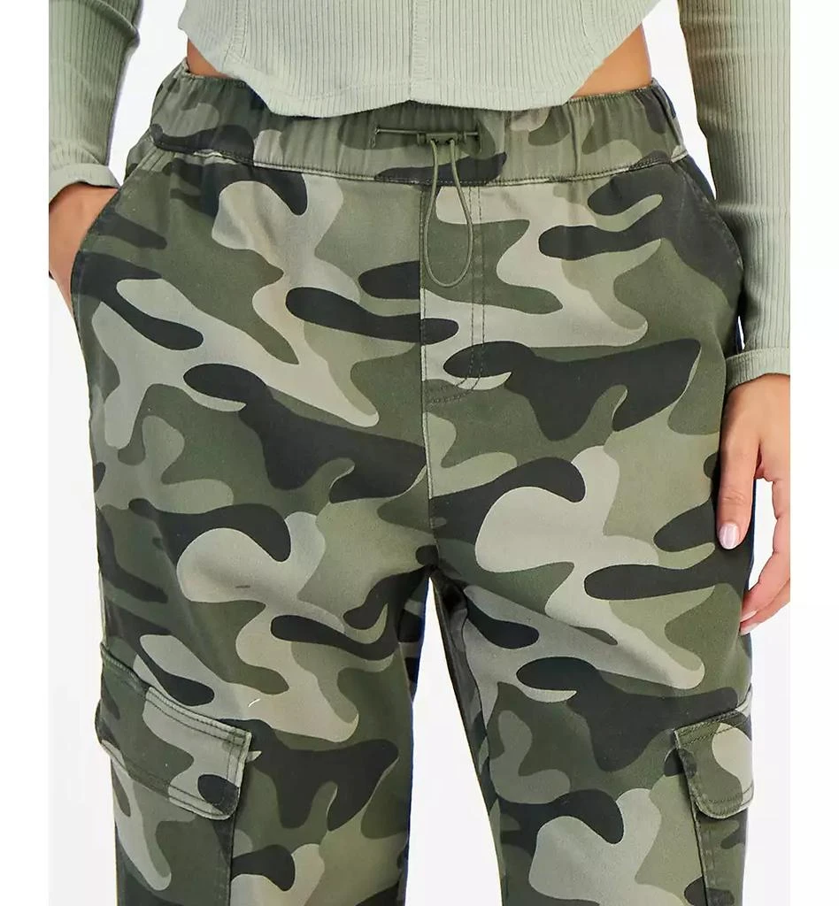 Vanilla Star Juniors' Camouflage Cargo Jogger Pants 8
