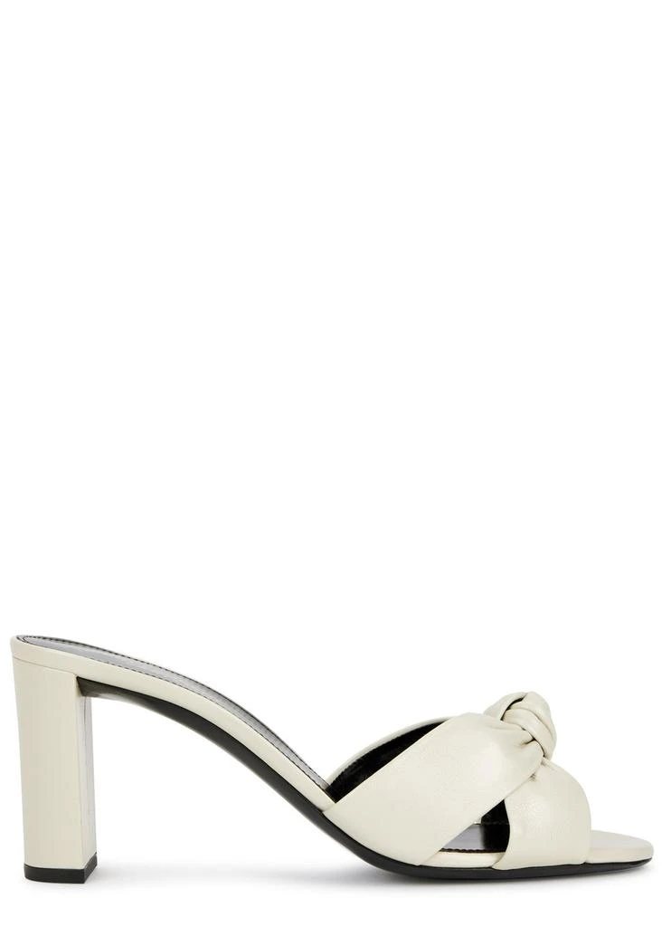Yves Saint Laurent Bianca 75 leather mules 1