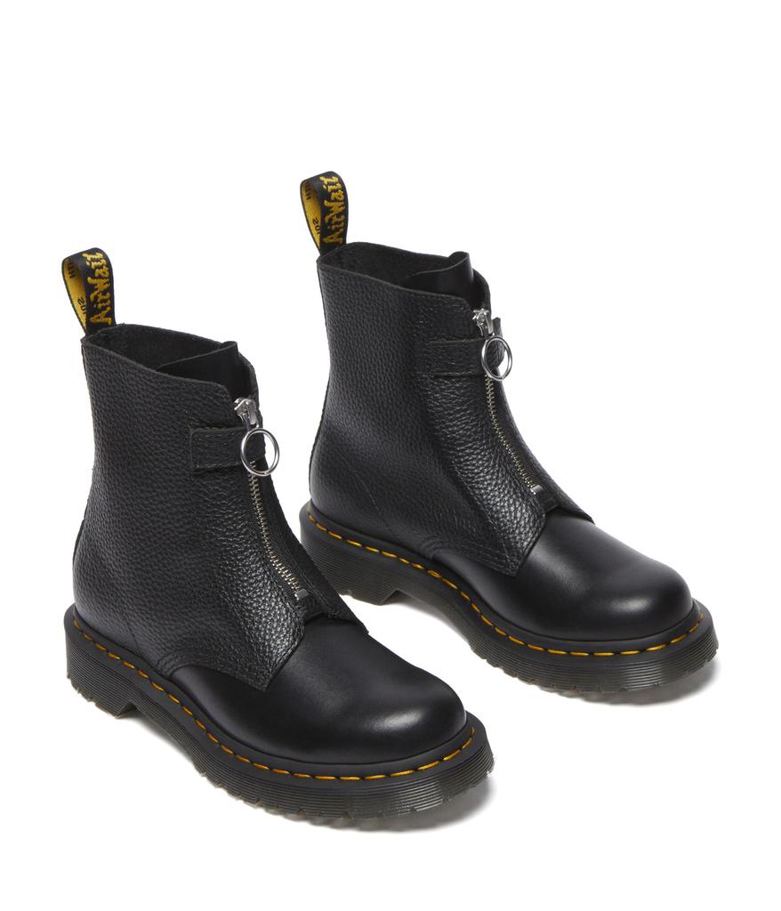 Black Durrow Zip Boots by Dr. Martens on Sale