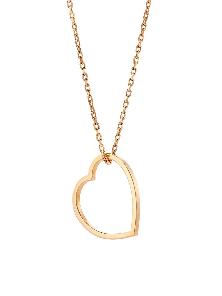 Repossi Antifer 18K Gold Heart Long Pendant Necklace 1