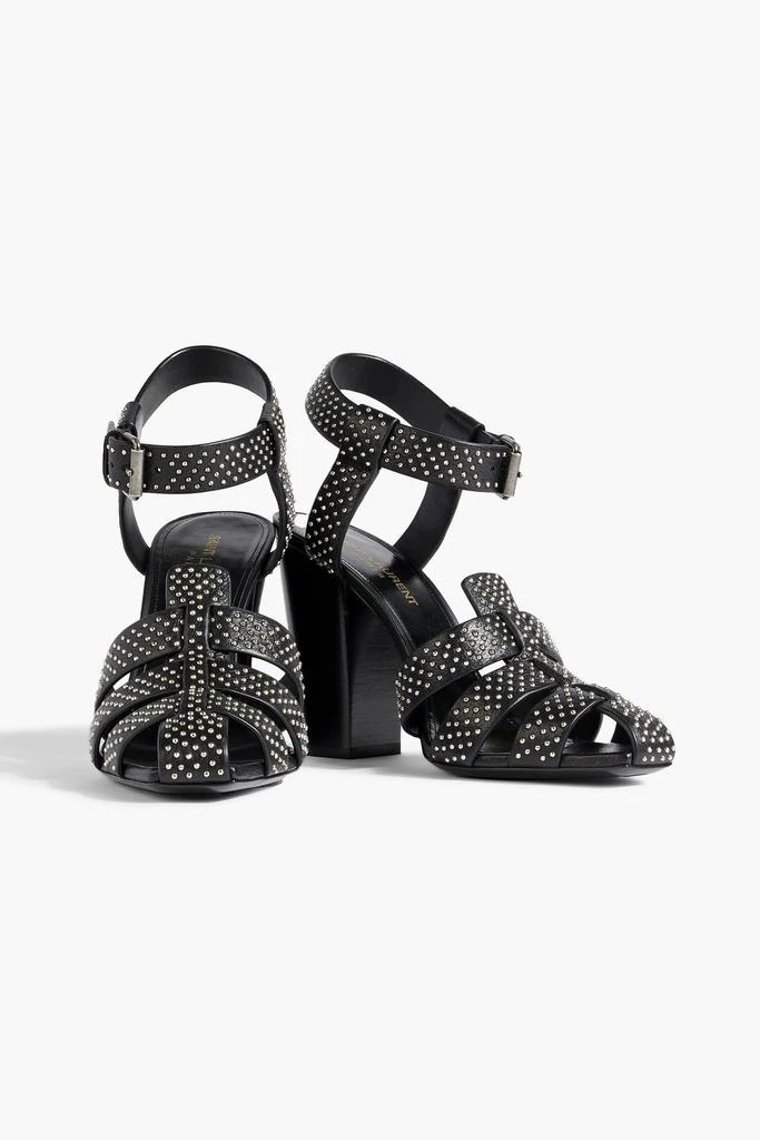 Yves Saint Laurent Oak studded leather sandals 2