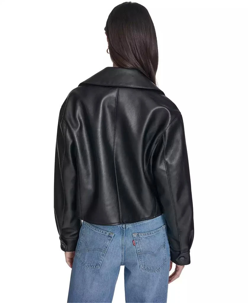 Levi
s Women
s Spread Collar Button-Front Jacket 5