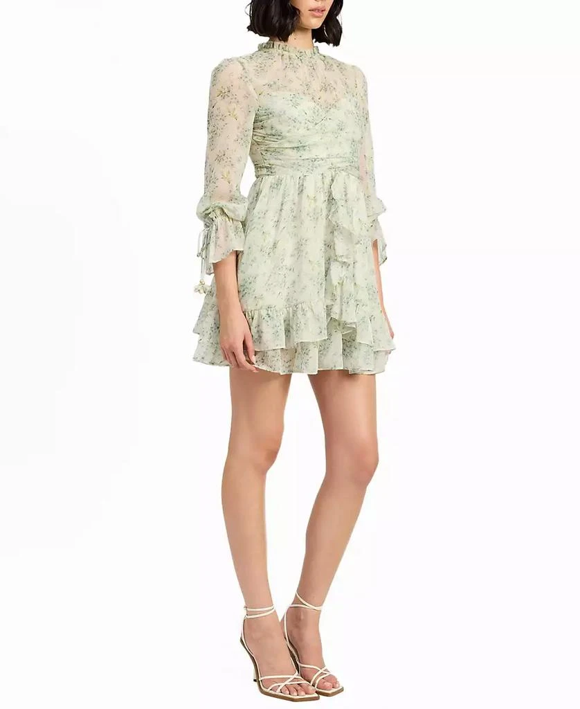 En Saison Women's Marlene Floral Ruffle Mini Dress 3