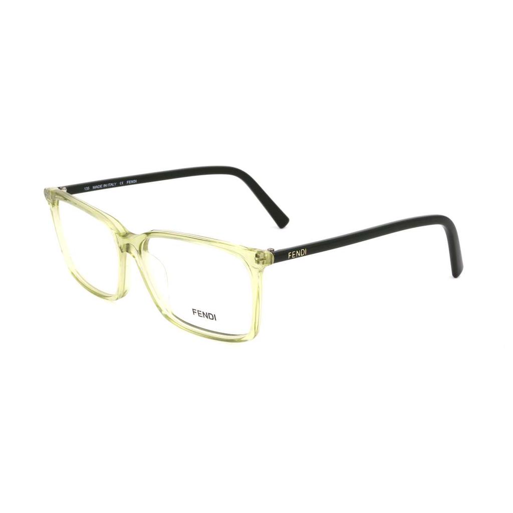 Fendi Fendi Men's Green Rectangular Opticals