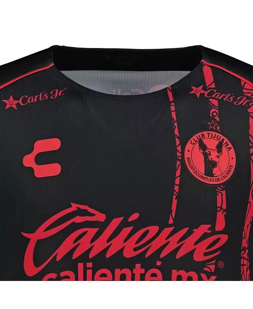 Charly Men's Black/Red Club Tijuana 2024/25 Home Authentic Jersey 2