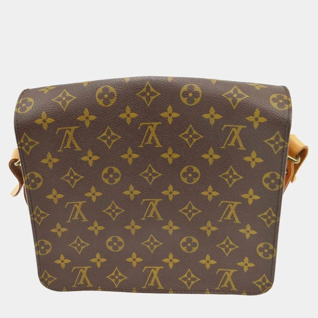 Louis Vuitton Louis Vuitton Brown Monogram Canvas Cartouchiere GM Shoulder Bag 2