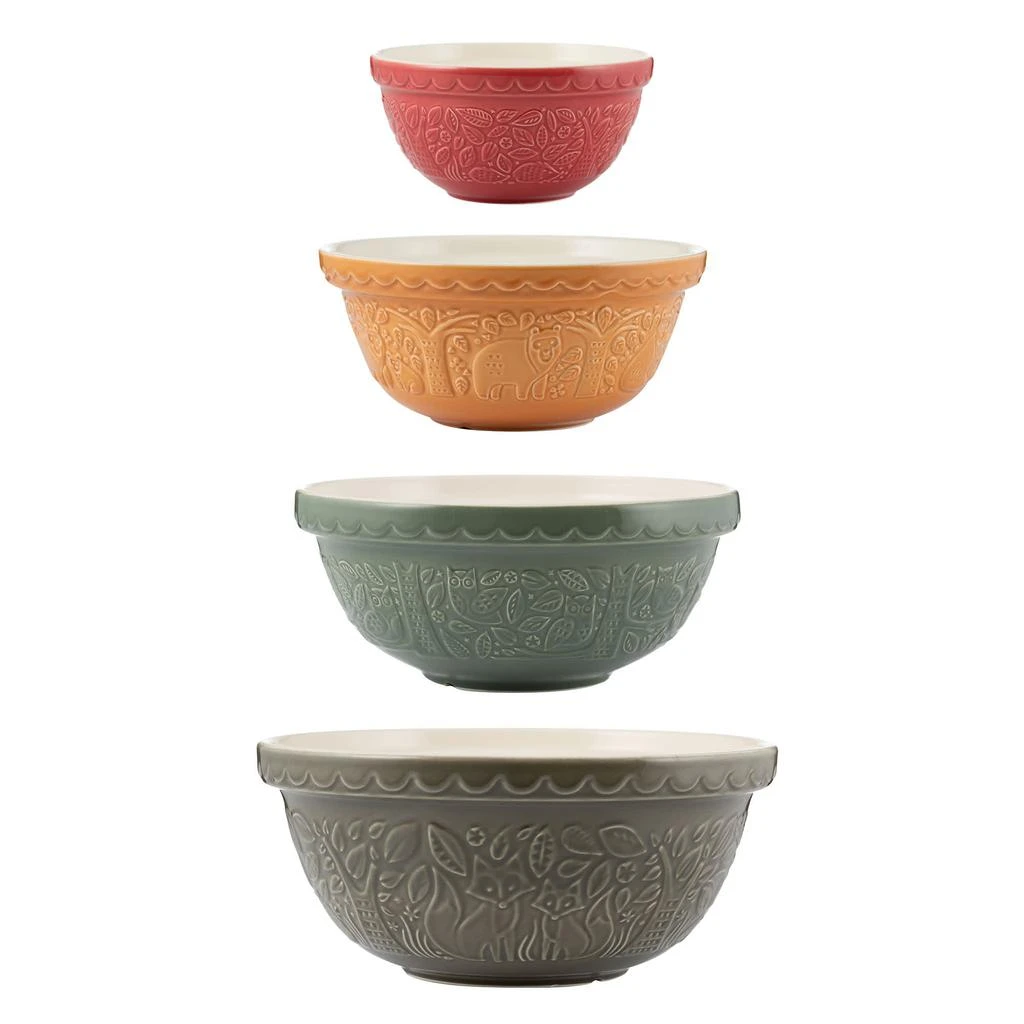 Mason Cash In The Forest Size 12, Size 18, Size 24, Size 30 Mixing Bowl Set of 4