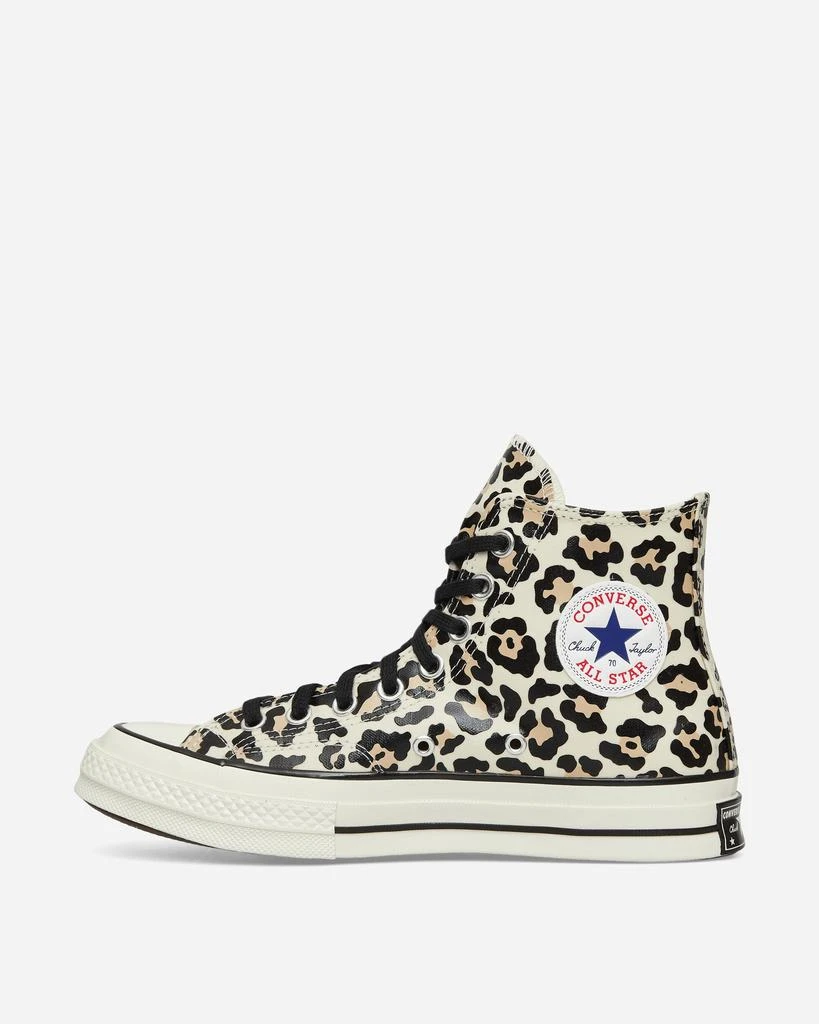 Converse Chuck 70 Glow-In-The-Dark Leopard Print Sneakers Egret 3