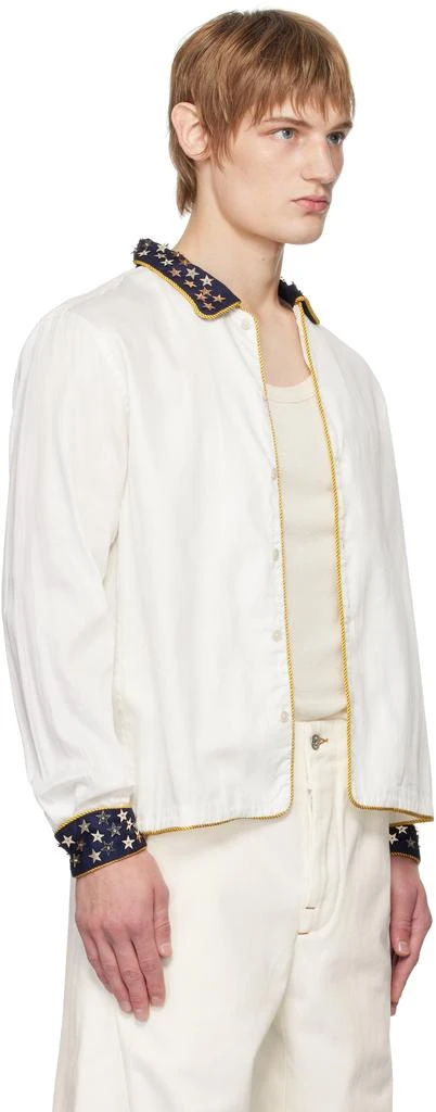 BODE Off-White Starry Pageant Shirt 2