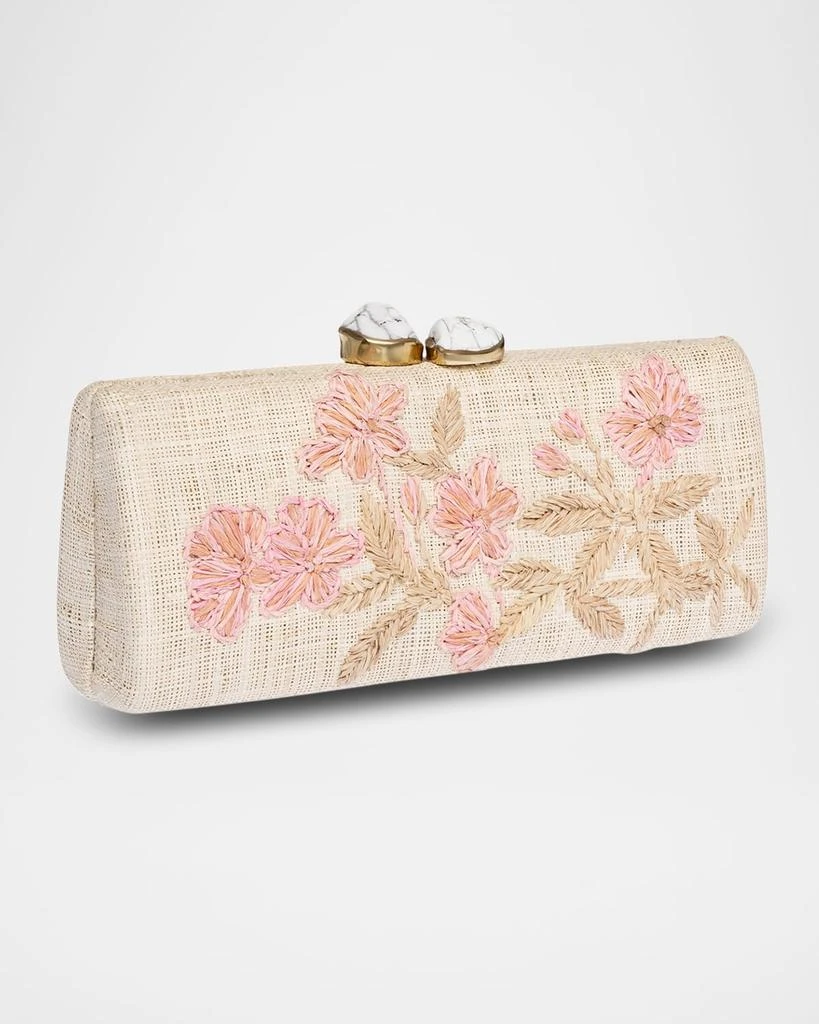 Rafe Alessandra Flower Long Clutch Bag 2