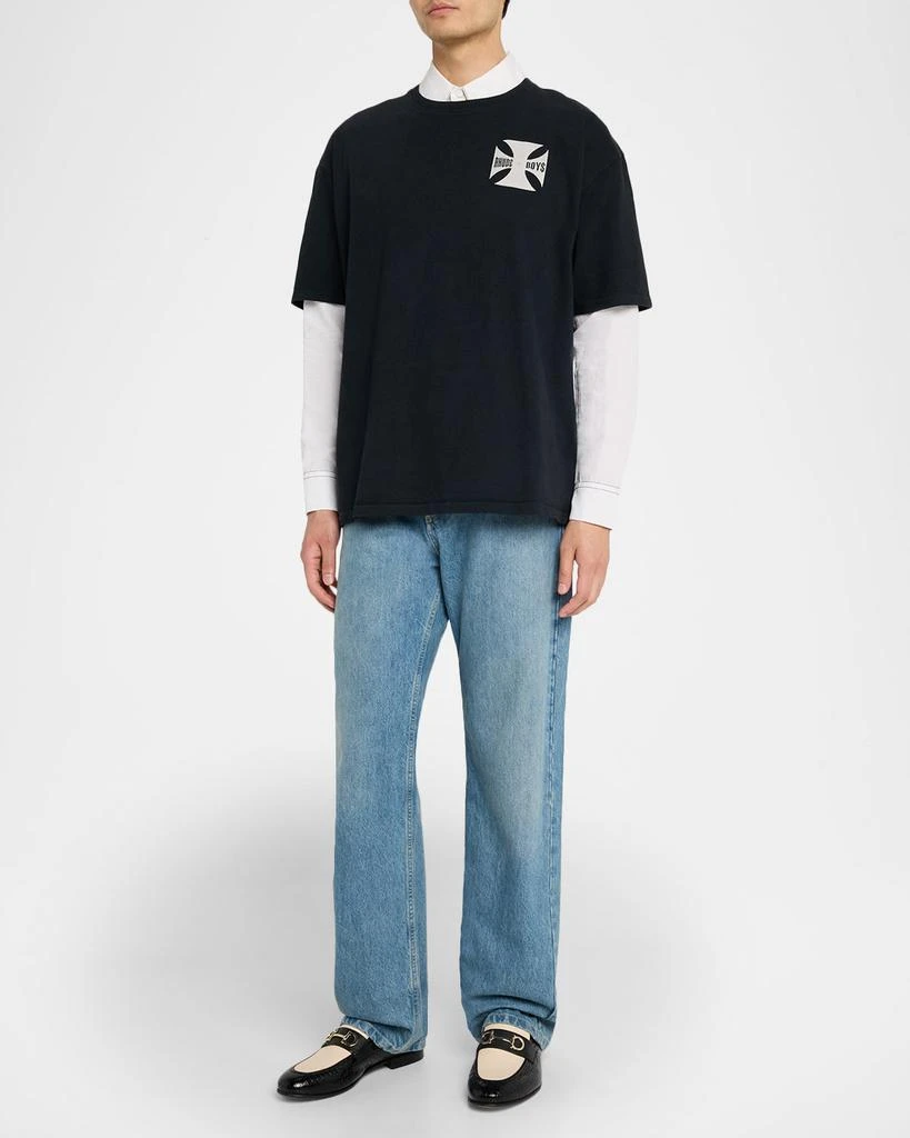 Rhude Men's Rhude Boys Oversized Graphic T-Shirt 2