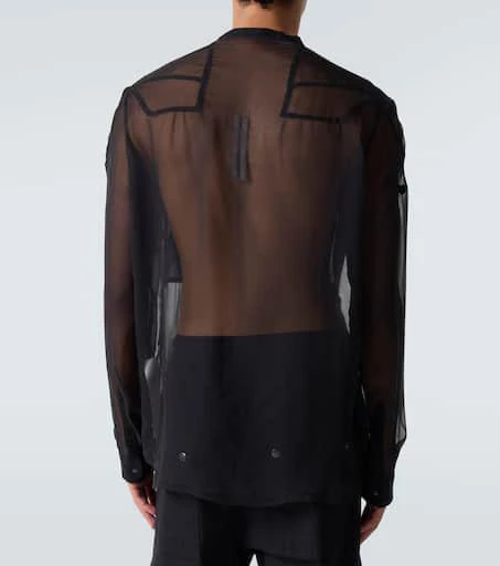 Rick Owens Sheer silk shirt 4