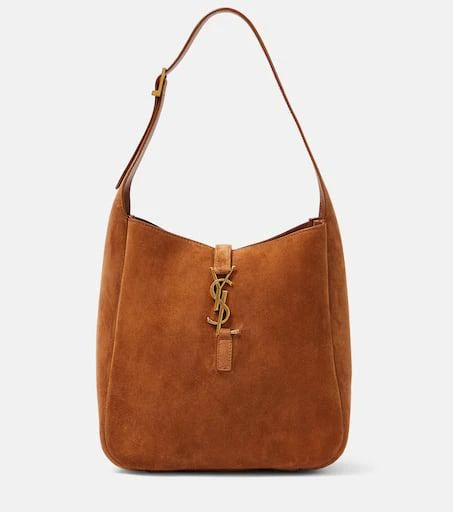 Yves Saint Laurent Le 5 à 7 Small suede shoulder bag 1
