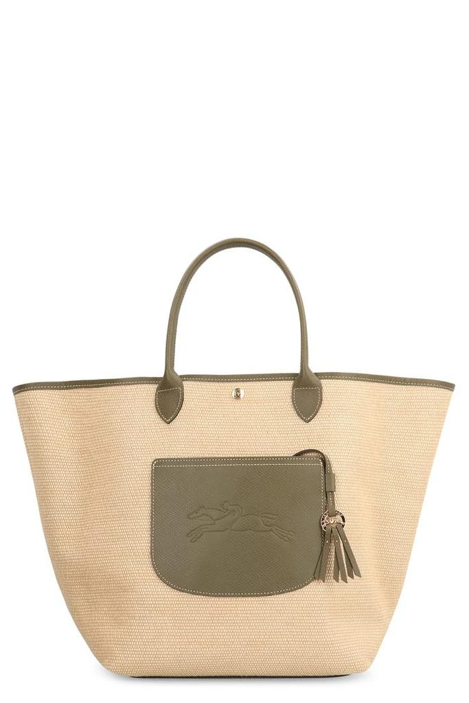 Longchamp Longchamp L Le Pliage Raffia Tote Bag 1