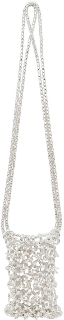 Martine Ali Silver Chainmail Bag 1