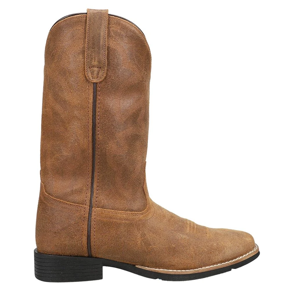 NEW ROPER men\'s pierce cc waxy square toe boot in brown 82319.jpg main image 4