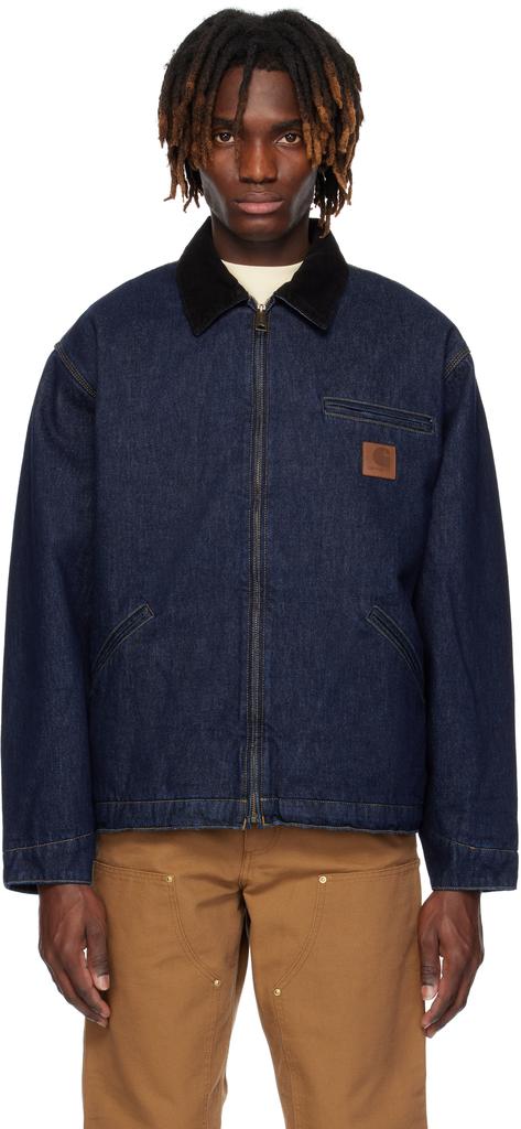 Carhartt WIP Blue Menard Denim Jacket - Jackets - BeyondStyle