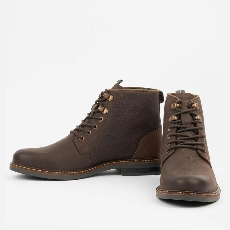 Barbour BARBOUR DECKHAM LACE-UP LEATHER BOOTS 3