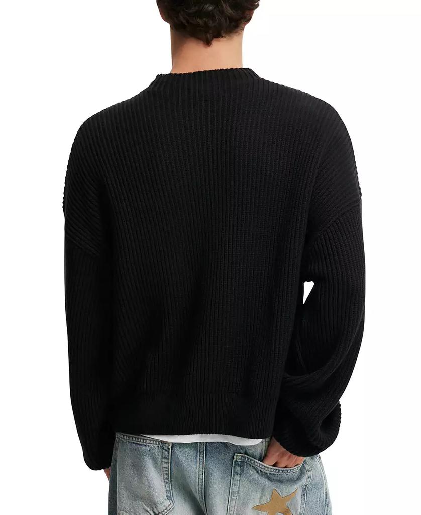 Cotton On Men's Relaxed Crew Knit Sweater