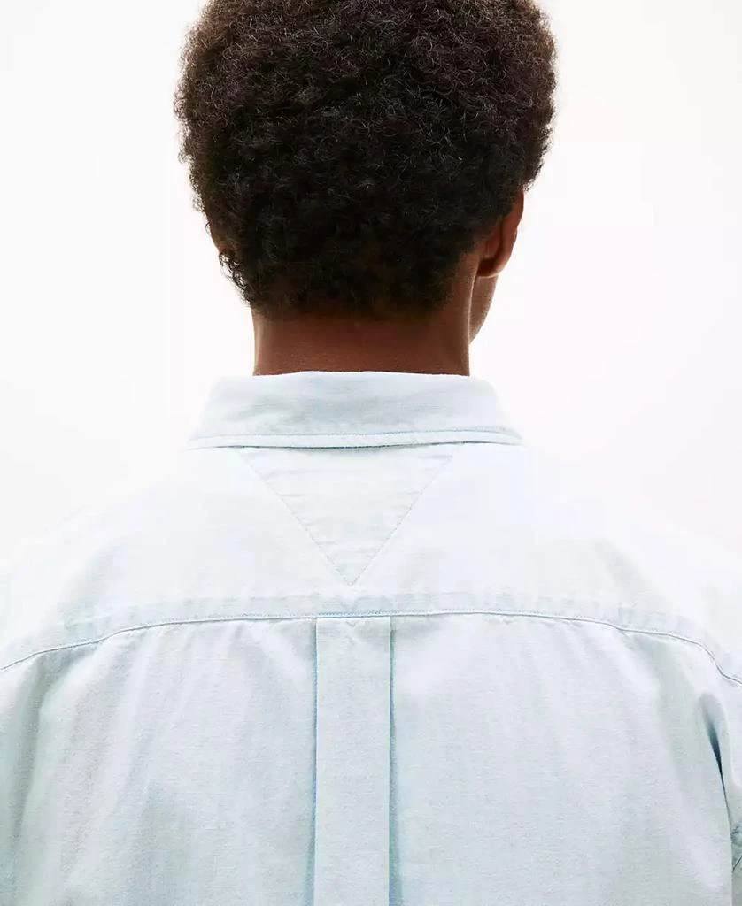 Tommy Hilfiger Men's Regular-Fit Chambray Pocket Shirt 3