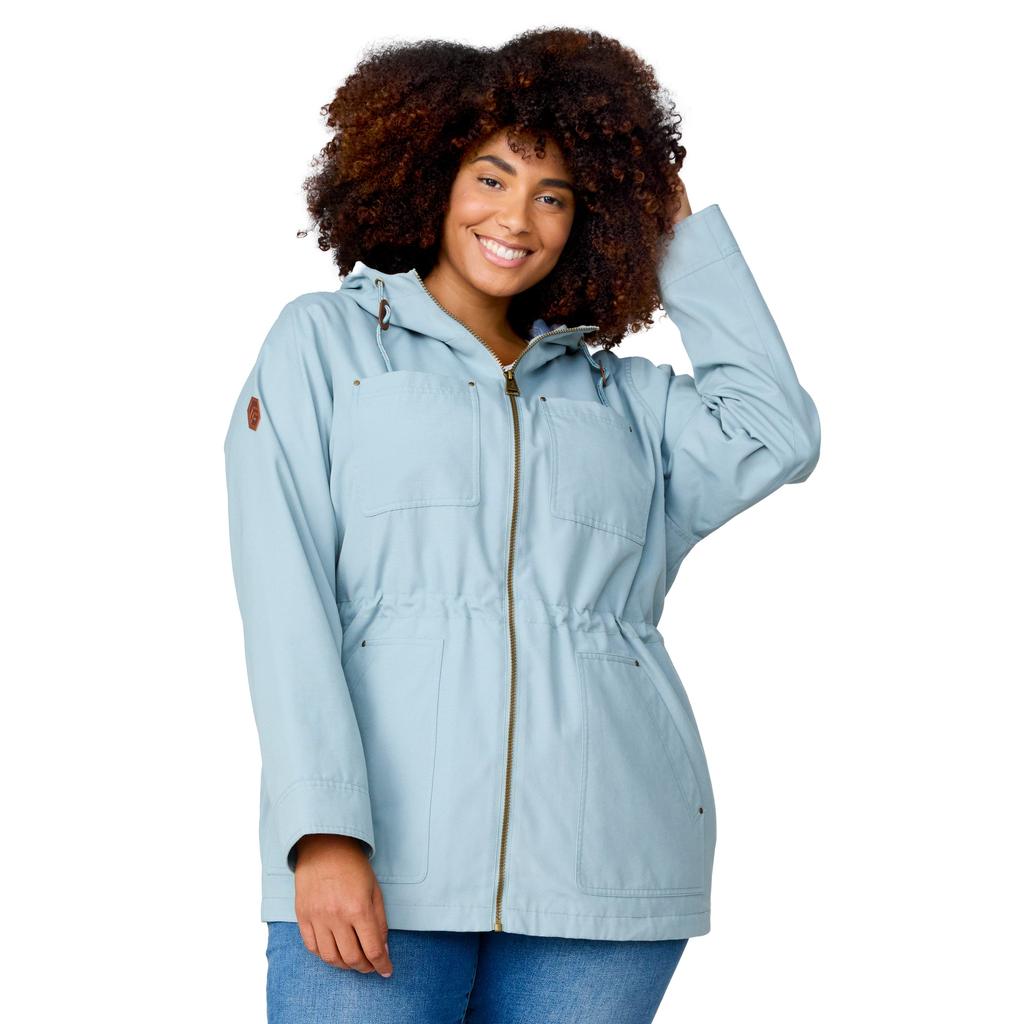 Free Country Women's Plus Size Lightweight Cascade Canvas Jacket