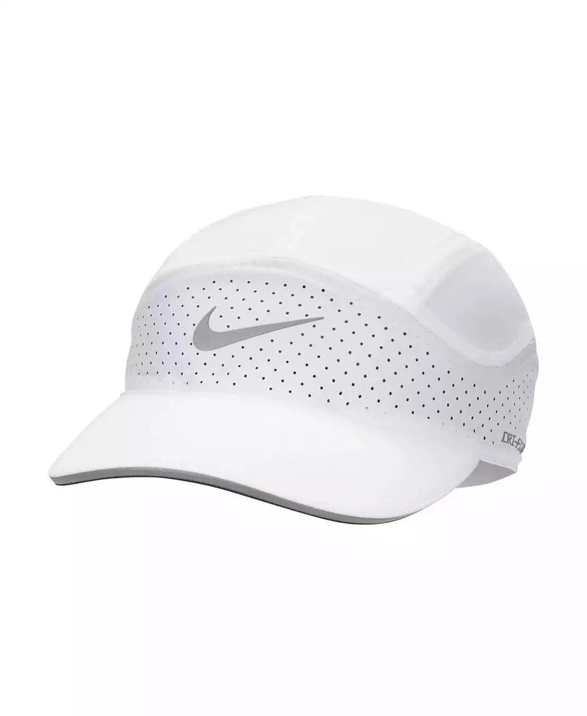 NIKE Men's and Women's White Reflective Fly Performance Adjustable Hat 1