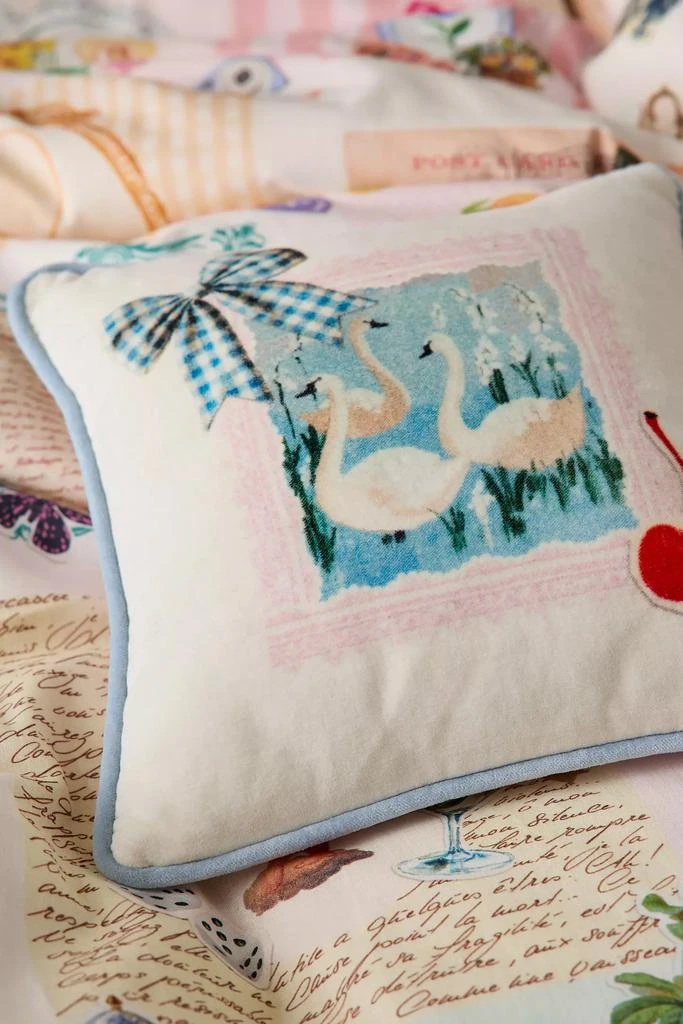 Urban Outfitters Thara Icon Mini Velvet Throw Pillow 2