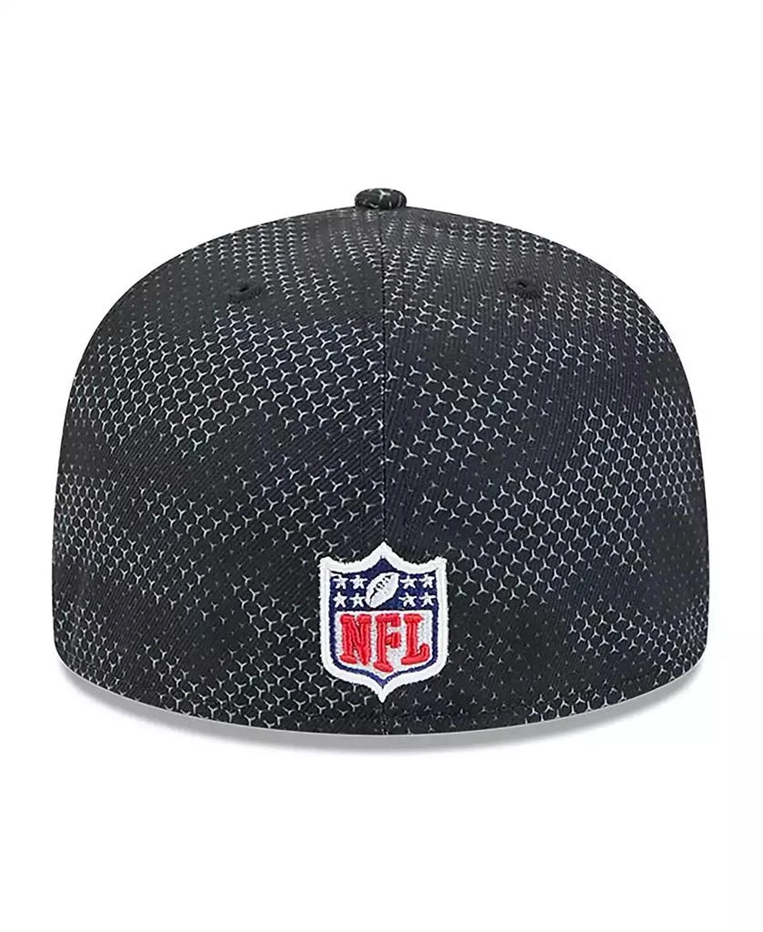 New Era Men's Black Atlanta Falcons 2024 Sideline 59FIFTY Fitted Hat 2