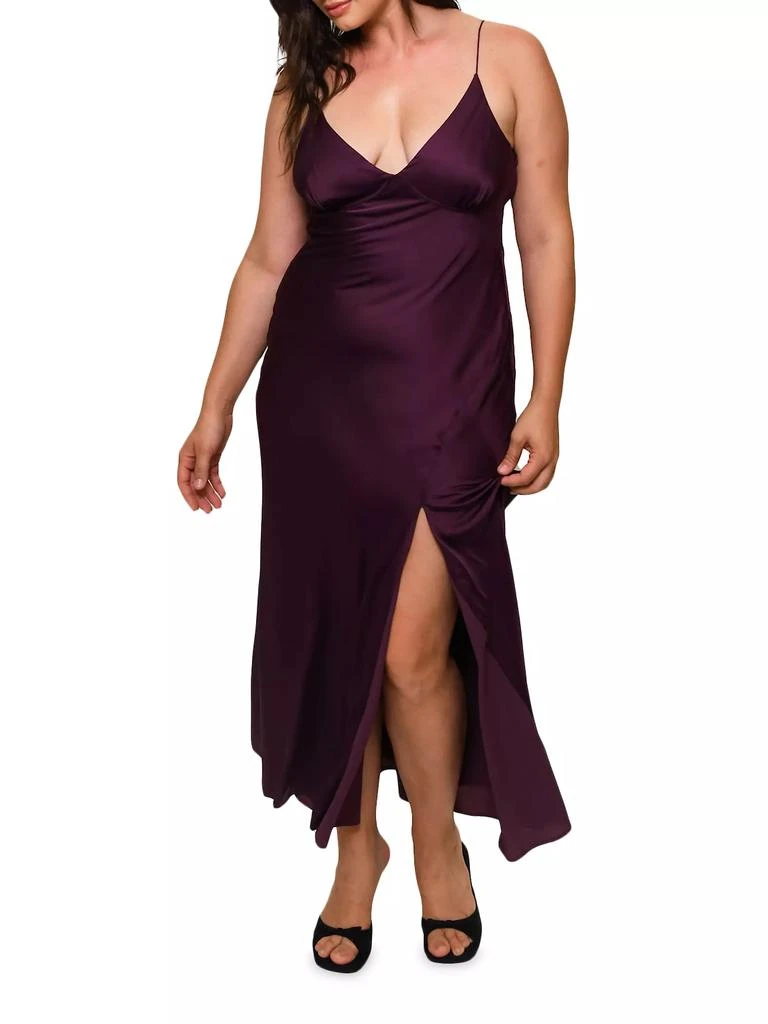 Hutch Emaline Satin Maxi Dress 3